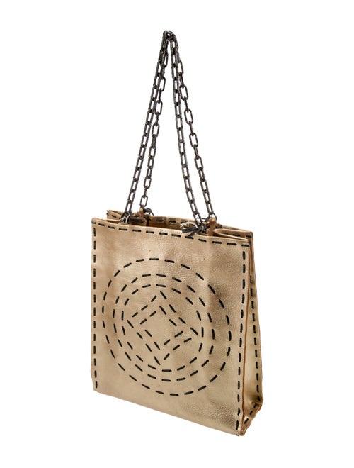 Valentino Leather Top Handle Bag