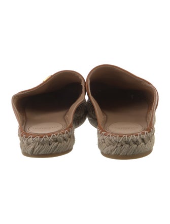 Valentino Leather Espadrilles