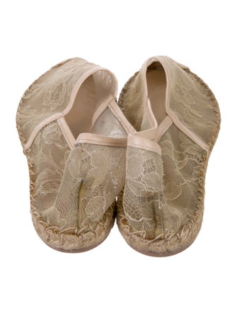 Valentino Lace Lace Pattern Espadrilles