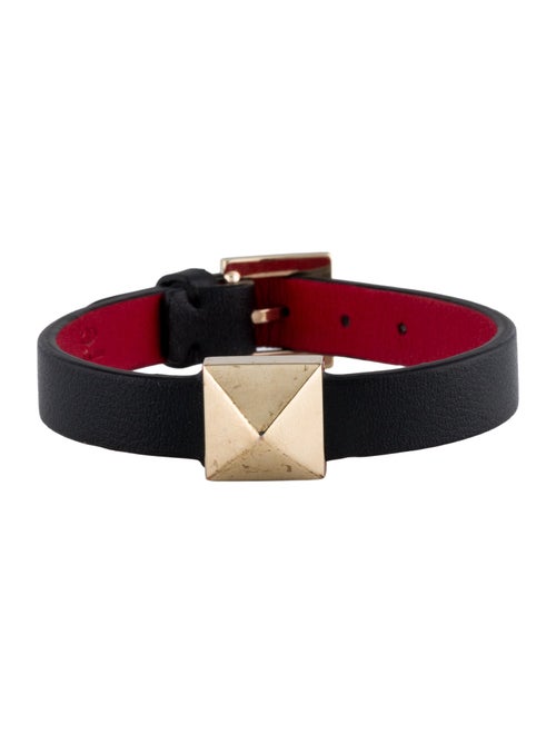 Valentino Leather Wrap Bracelet