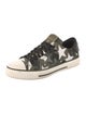 Valentino Printed Studded Accents Sneakers