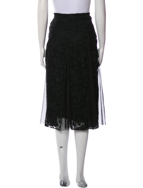Valentino Lace Midi Length Skirt