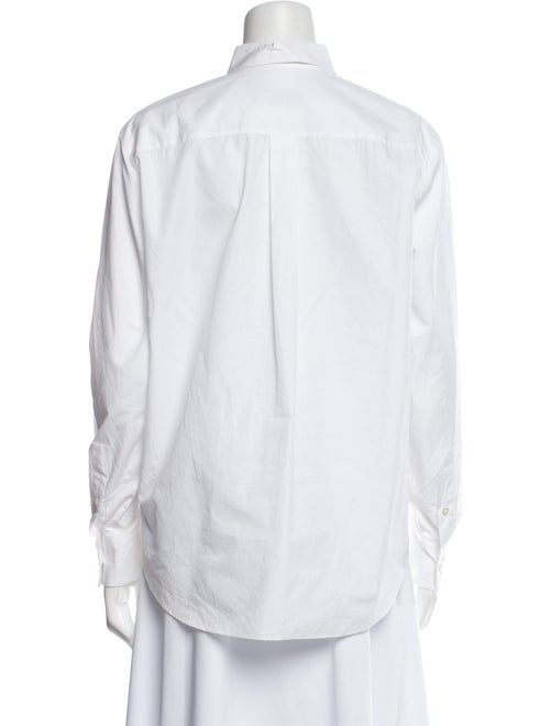 Valentino Long Sleeve Button-Up Top