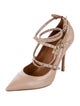 Valentino Rockstud Accents Leather Pumps