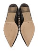Valentino Rockstud Accents Patent Leather Ballet Flats
