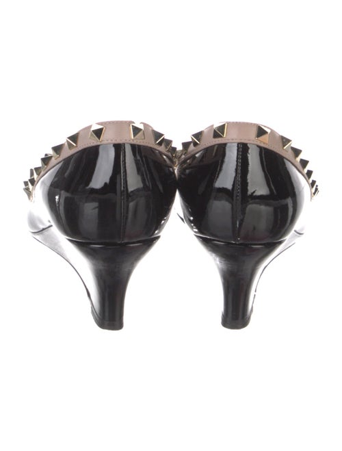 Valentino Rockstud Accents Patent Leather Pumps