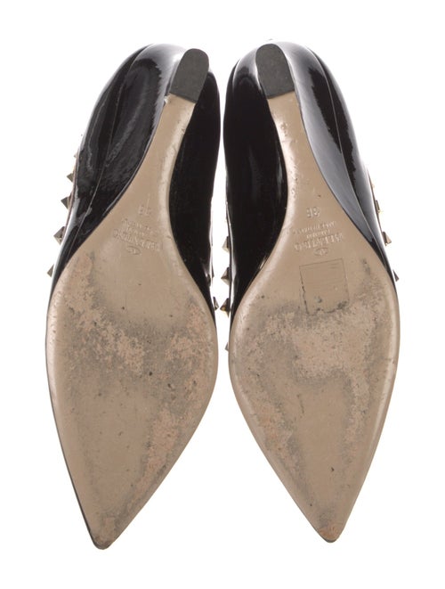 Valentino Rockstud Accents Patent Leather Pumps