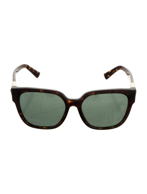 Valentino Rockstud Accents Wayfarer Sunglasses
