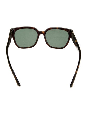 Valentino Rockstud Accents Wayfarer Sunglasses