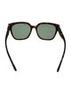 Valentino Rockstud Accents Wayfarer Sunglasses