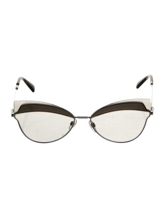 Valentino Aviator Mirrored Sunglasses