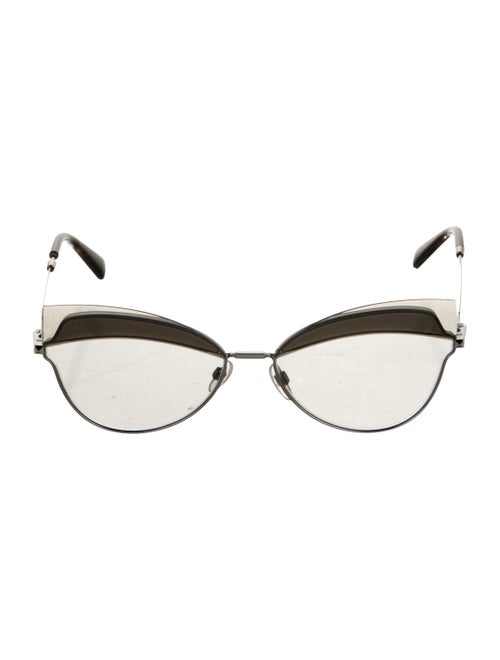 Valentino Aviator Mirrored Sunglasses