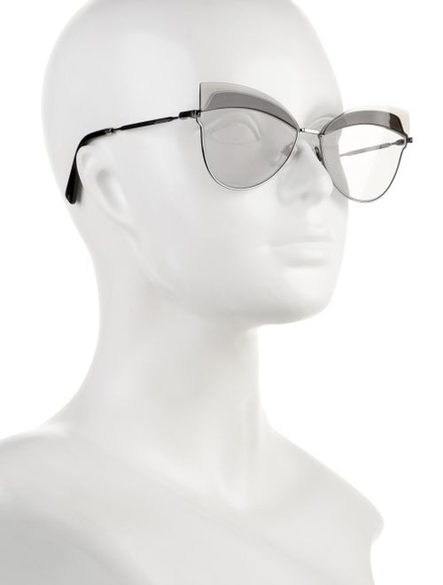 Valentino Aviator Mirrored Sunglasses