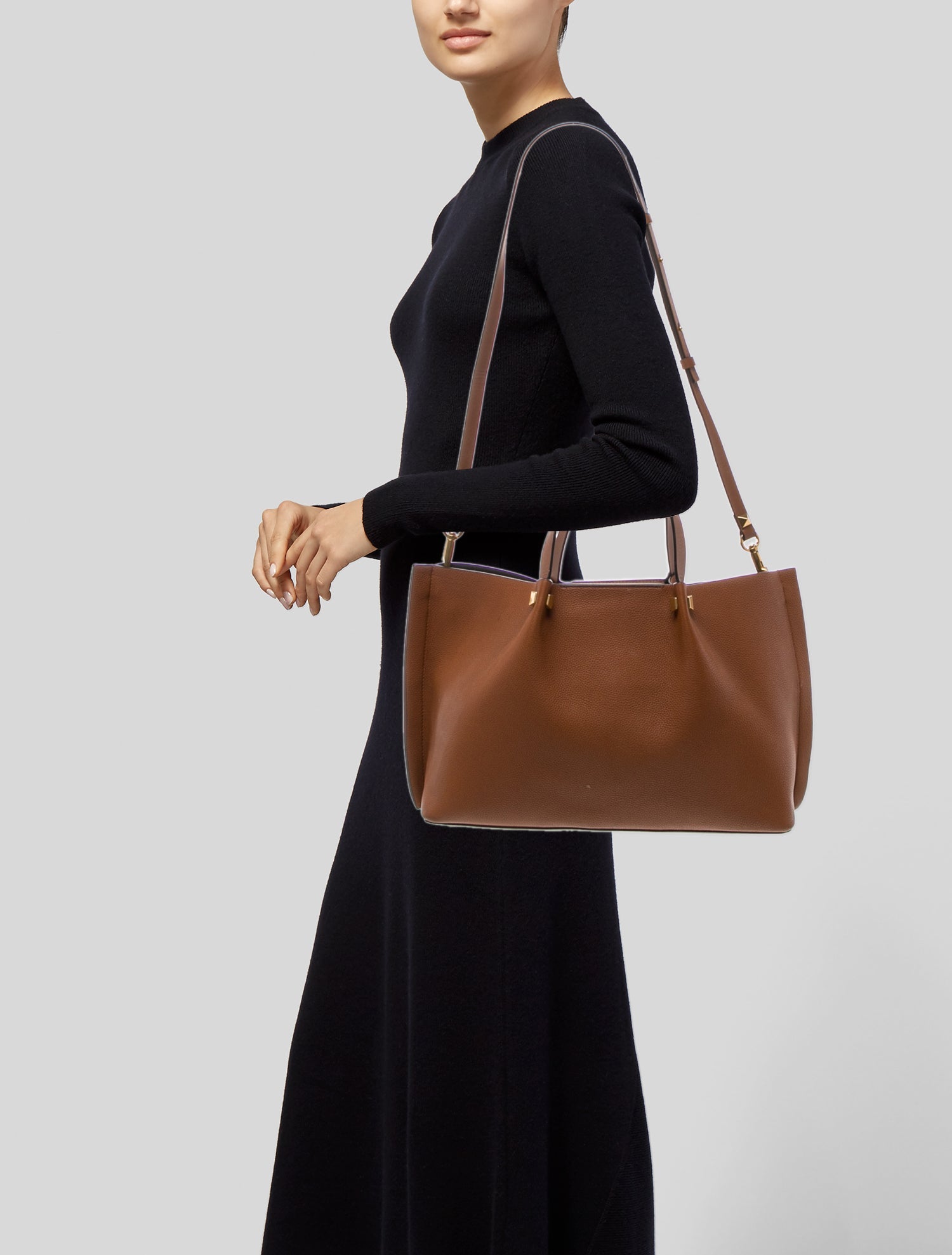 Valentino Leather Tote