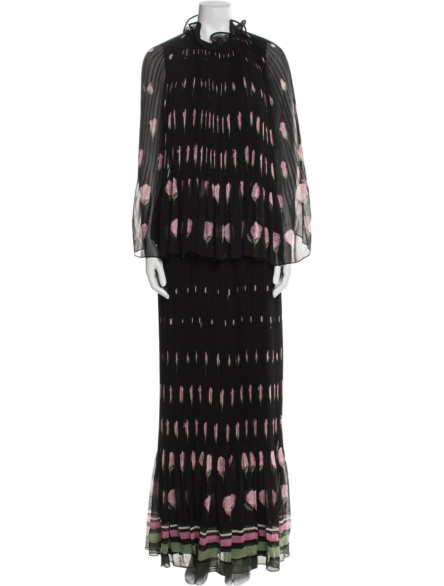 Valentino Silk Long Dress w/ Tags