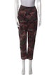 Valentino Printed Straight Leg Pants