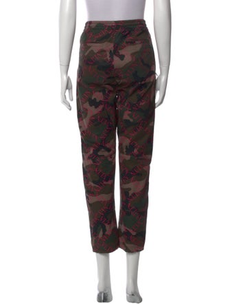 Valentino Printed Straight Leg Pants