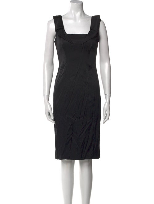 Valentino Silk Knee-Length Dress
