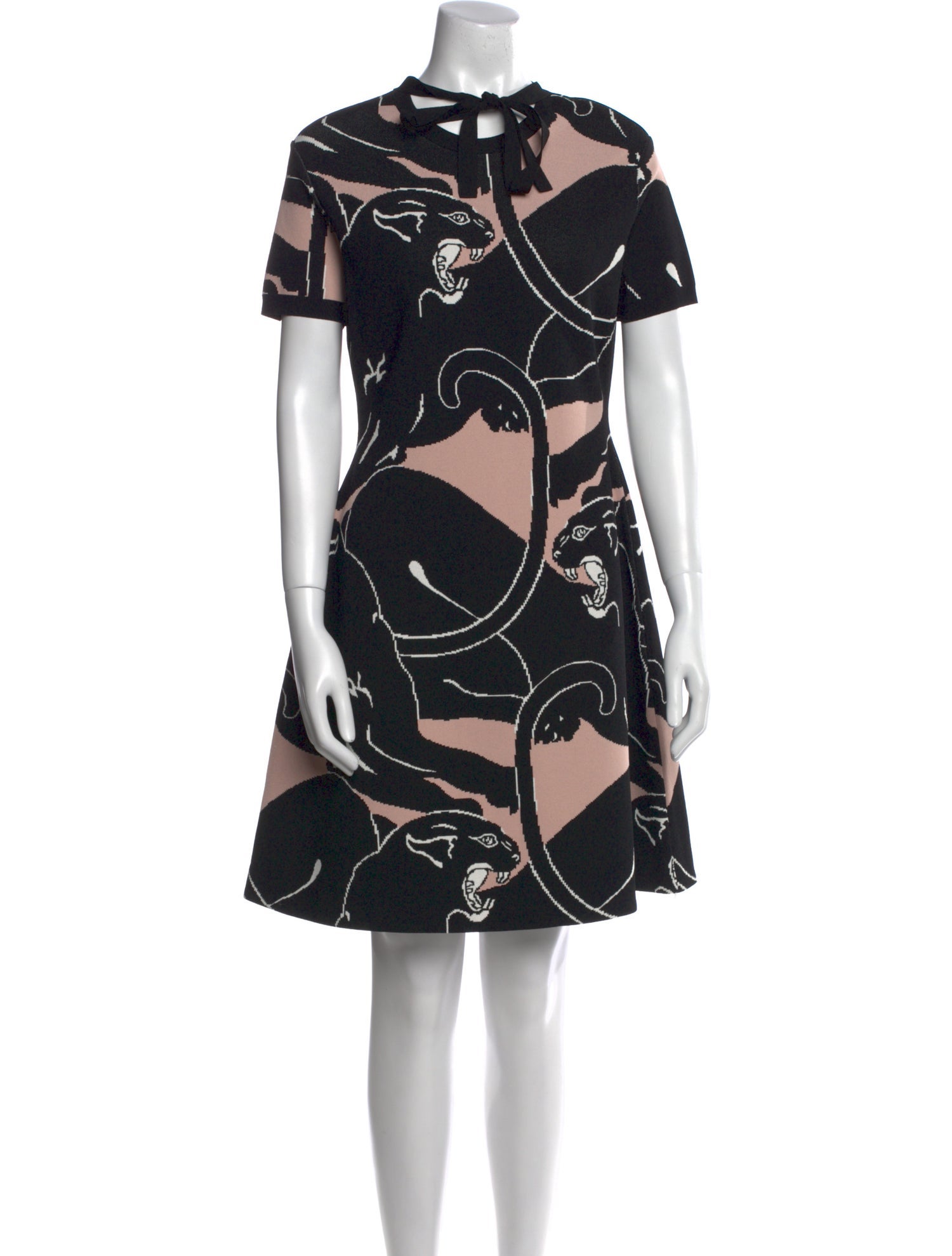 Valentino Printed Mini Dress w/ Tags
