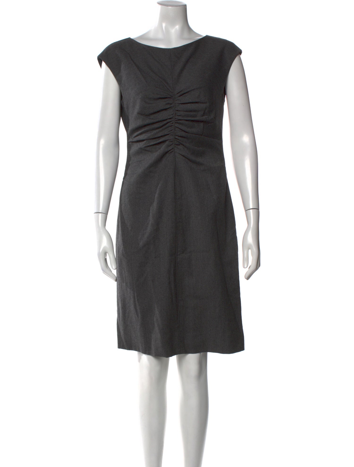 Valentino Virgin Wool Knee-Length Dress