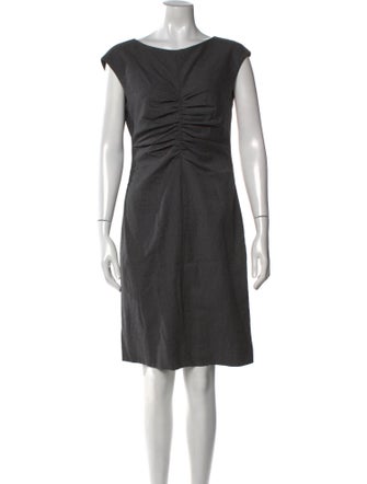 Valentino Virgin Wool Knee-Length Dress