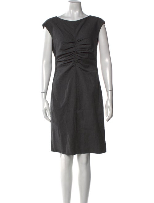 Valentino Virgin Wool Knee-Length Dress