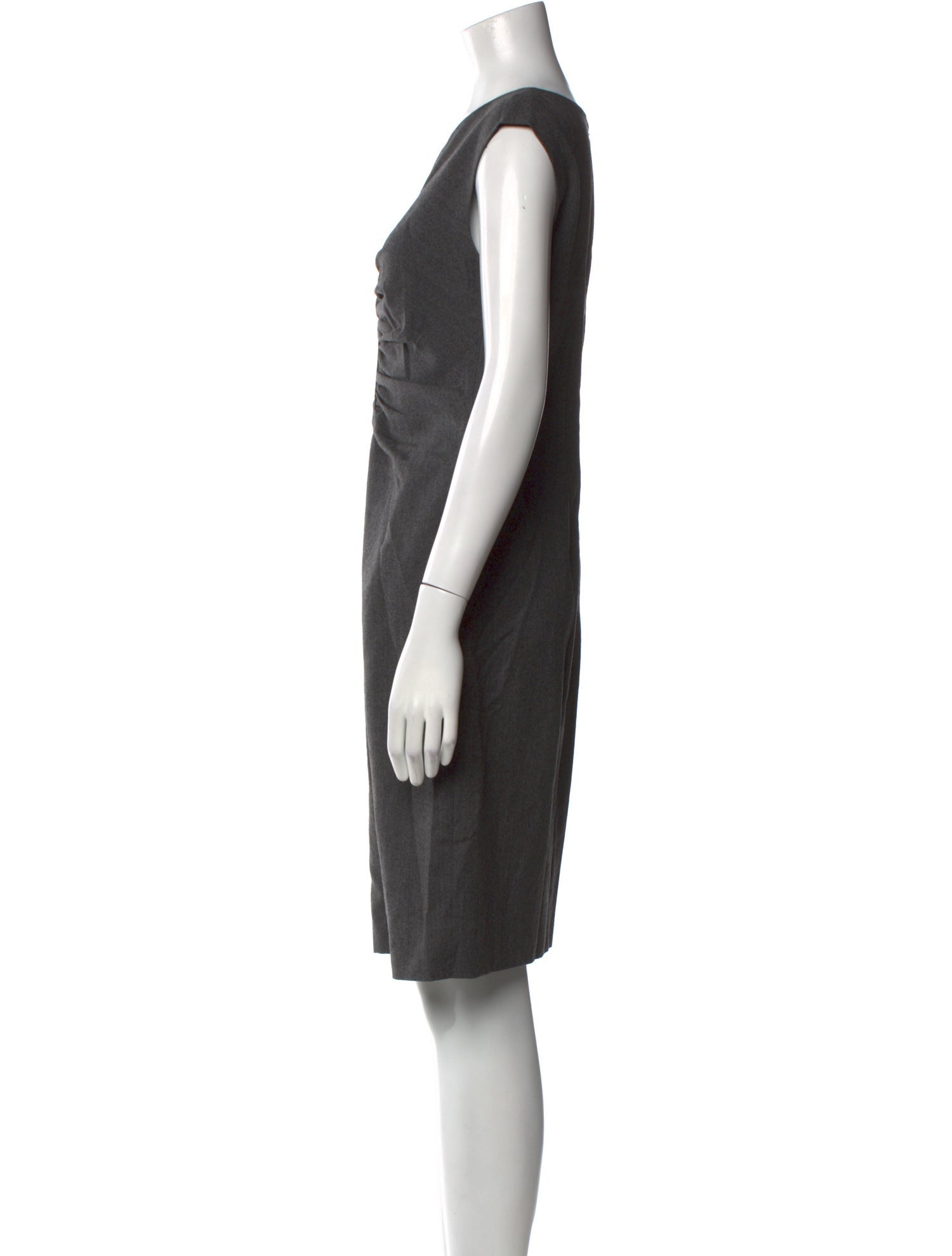 Valentino Virgin Wool Knee-Length Dress
