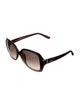 Valentino Oversize Gradient Sunglasses