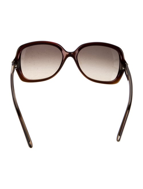 Valentino Oversize Gradient Sunglasses