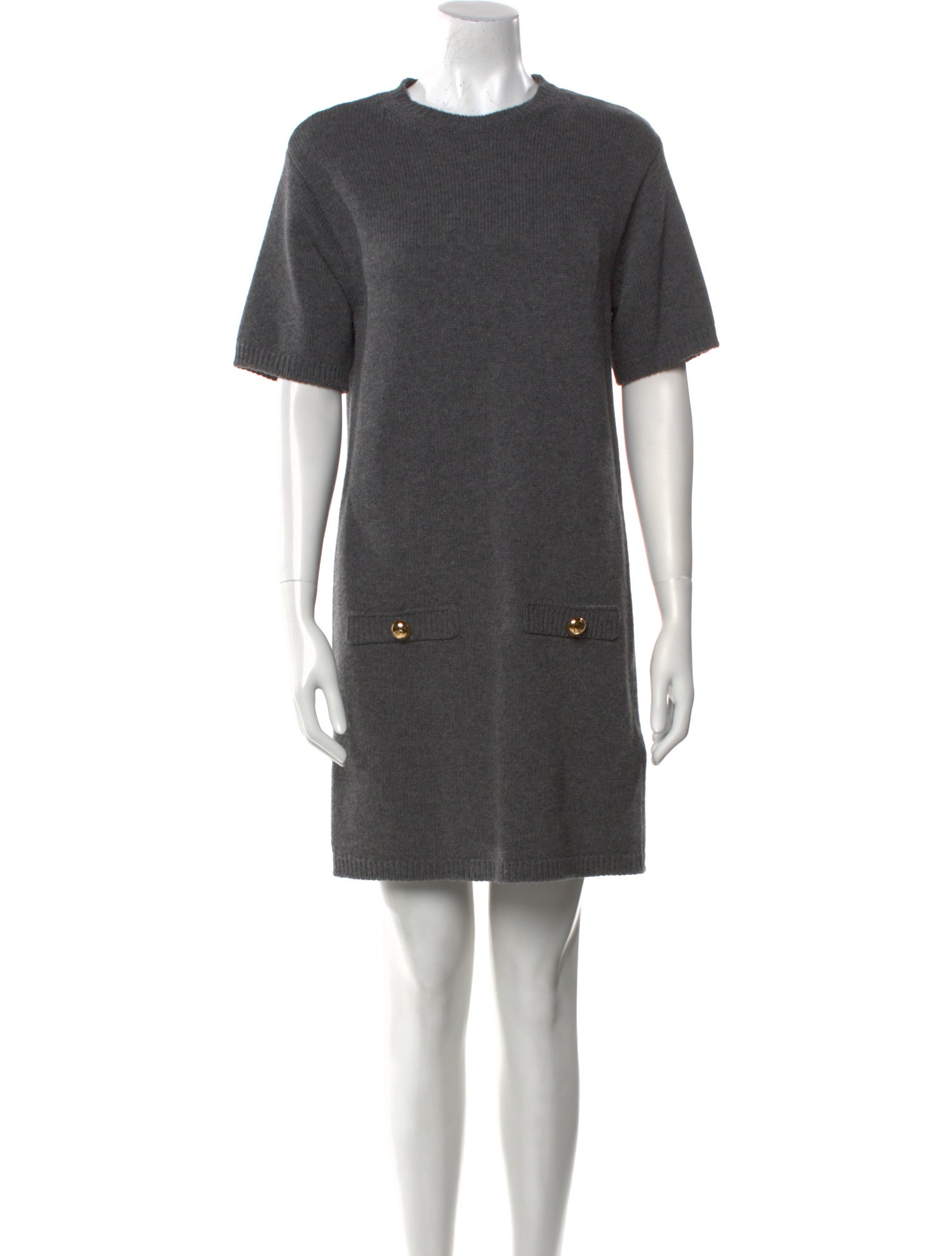 Valentino Virgin Wool Mini Dress w/ Tags