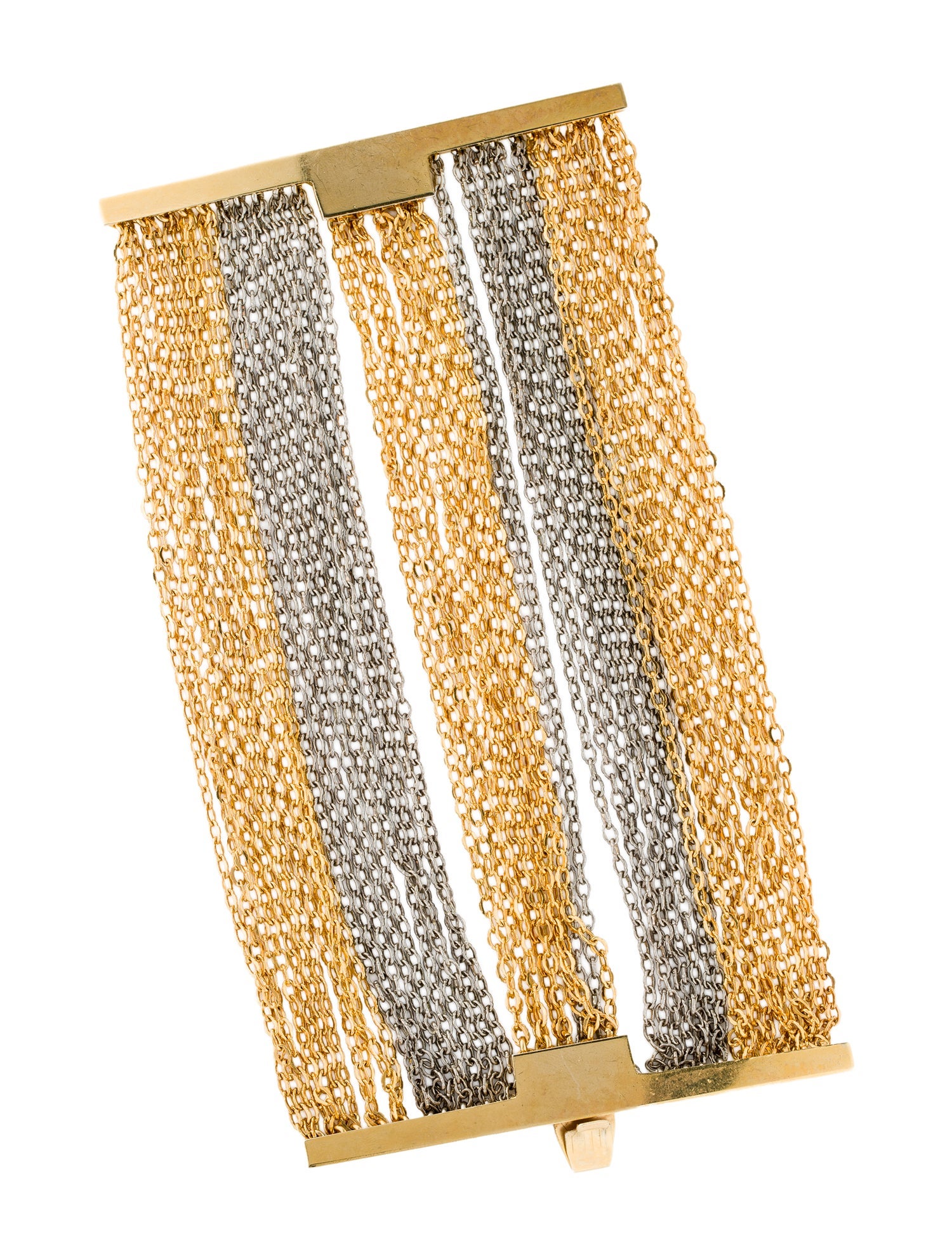 Valentino Vintage Multistrand Chain Bracelet