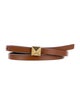 Valentino Skinny Leather Belt