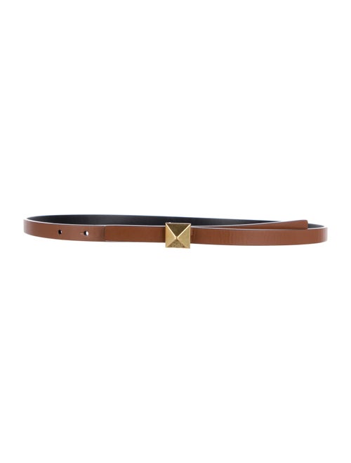 Valentino Skinny Leather Belt
