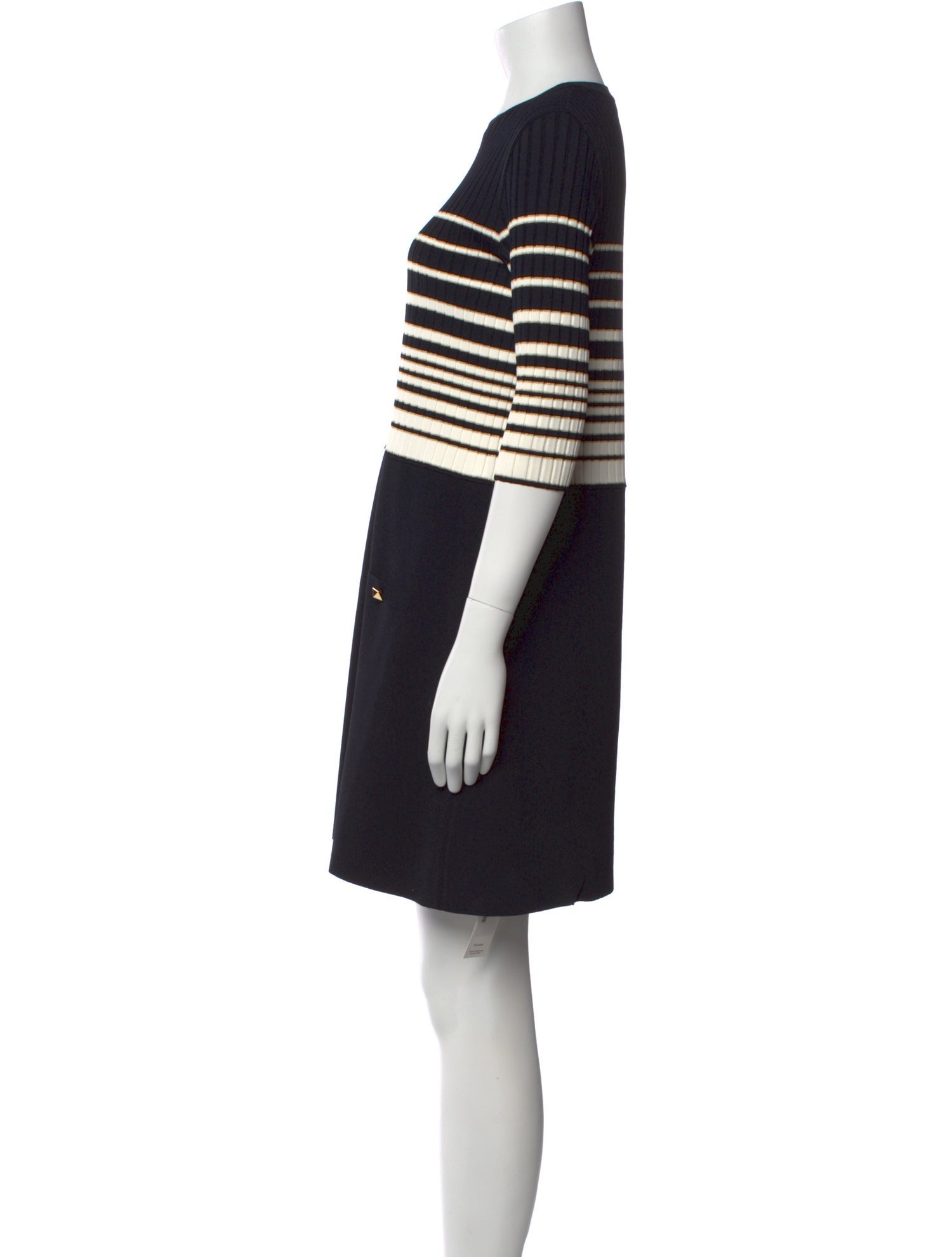 Valentino Striped Mini Dress