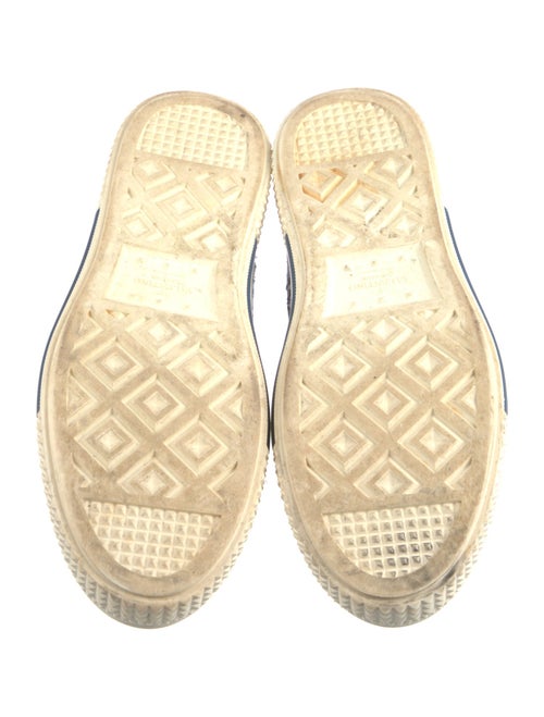 Valentino Rockstud Accents Printed Loafers