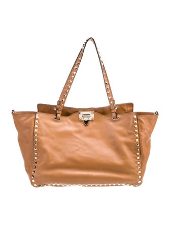 Valentino Rockstud Top Handle Bag