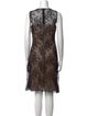 Valentino Lace Midi Length Dress