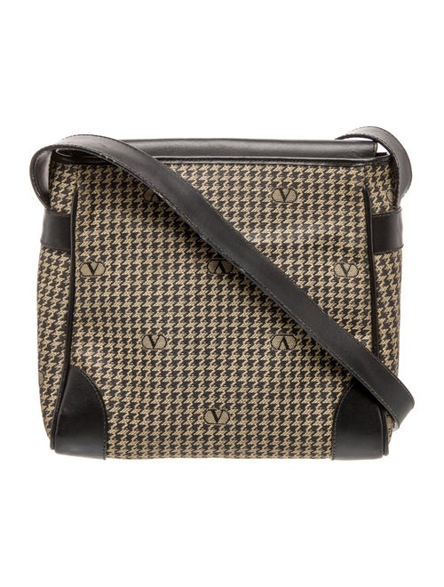 Valentino Leather Messenger Bag