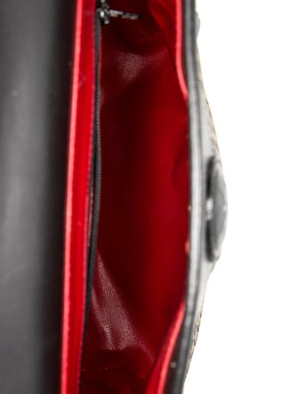 Valentino Leather Messenger Bag