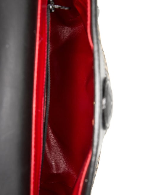 Valentino Leather Messenger Bag