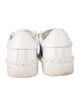 Valentino Rockstud Accents Leather Sneakers
