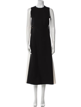 Valentino Virgin Wool Long Dress