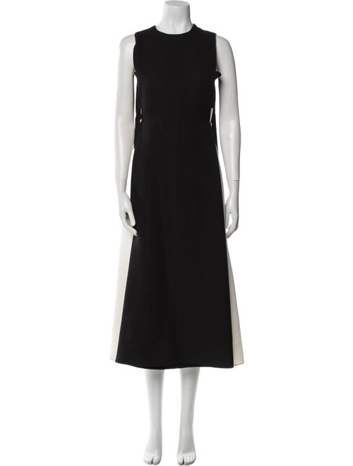 Valentino Virgin Wool Long Dress