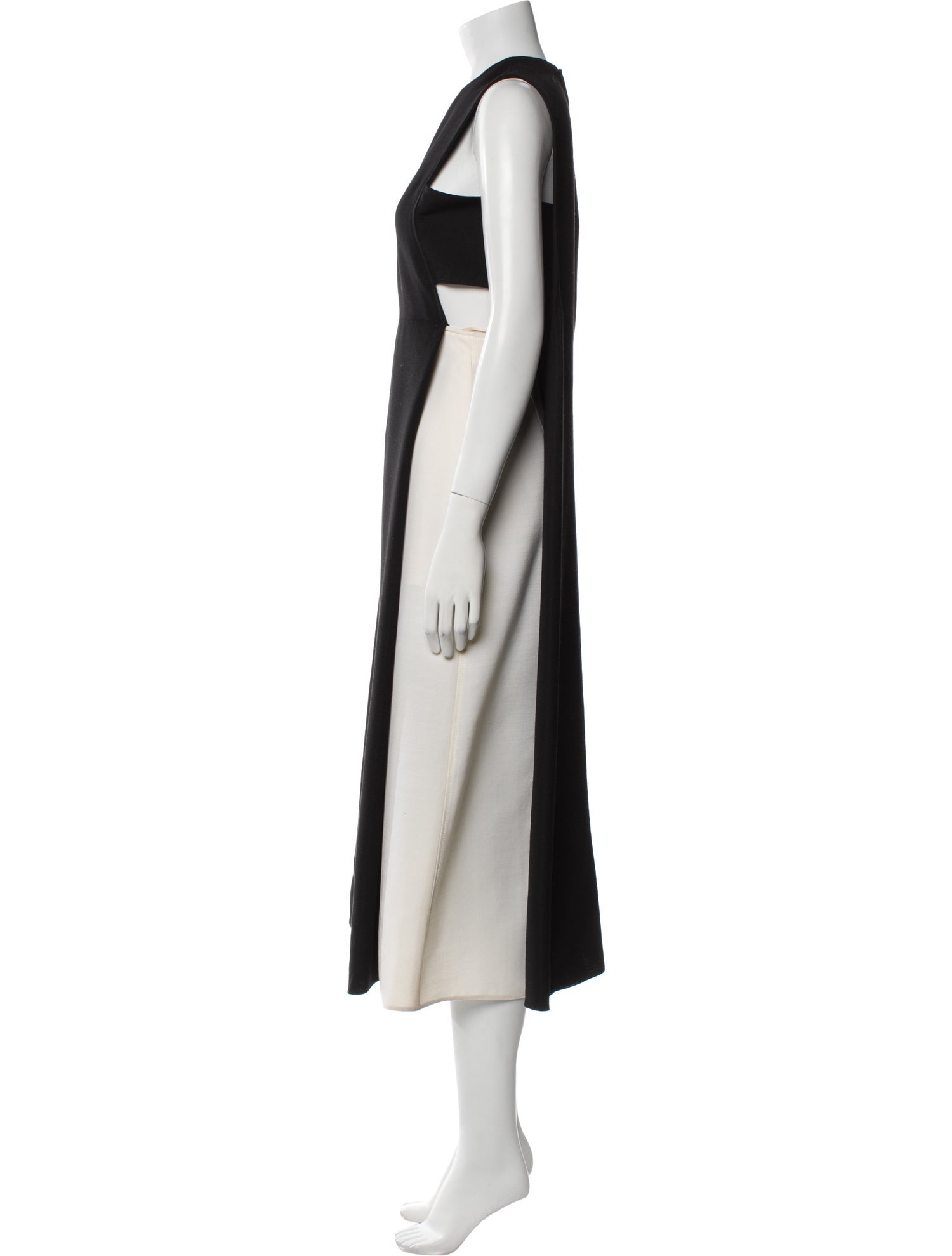 Valentino Virgin Wool Long Dress
