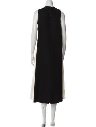 Valentino Virgin Wool Long Dress