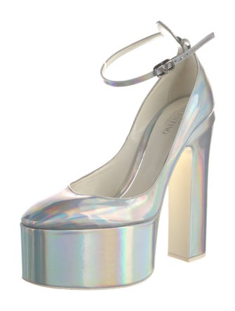 Valentino Leather Slingback Pumps