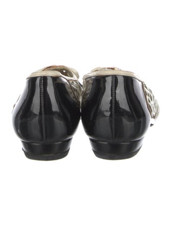 Valentino Patent Leather Ballet Flats