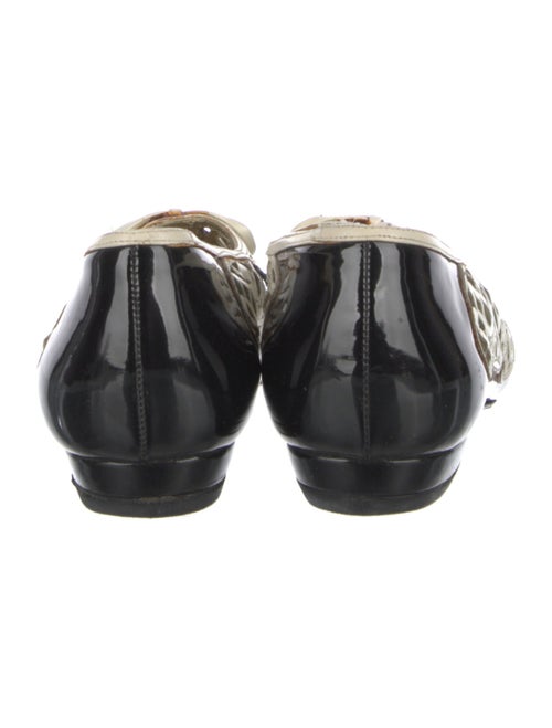 Valentino Patent Leather Ballet Flats