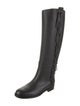 Valentino Leather Riding Boots