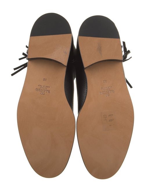 Valentino Leather Riding Boots